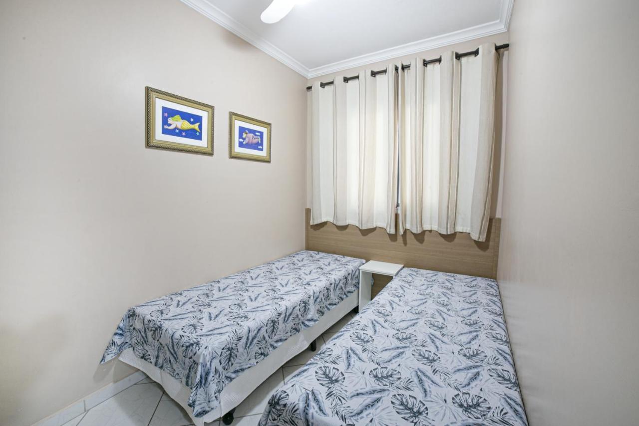 Apto 22E Ar Condicionado E Ventilador, 2 Quartos, Churrasqueira, Elevador E Piscina Ubatuba Ngoại thất bức ảnh