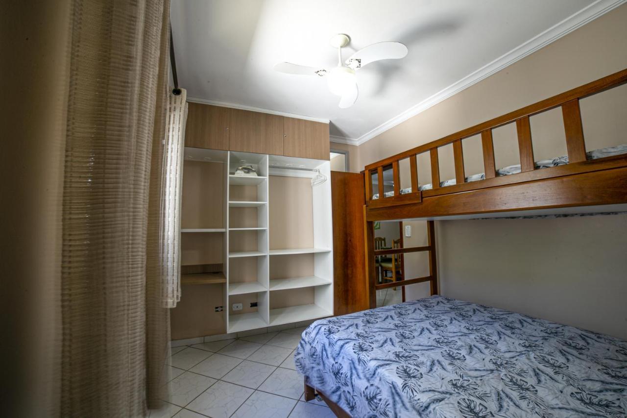 Apto 22E Ar Condicionado E Ventilador, 2 Quartos, Churrasqueira, Elevador E Piscina Ubatuba Ngoại thất bức ảnh